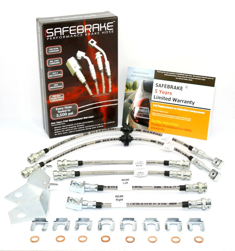 Commodore VT, VU, VX, VY, VZ (BREMBO / AP / HARROP) Brake Line Kit (1997-2007)