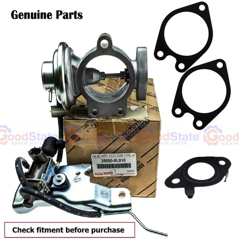 Toyota Hilux KUN26 KUN16 1KD 3.0 Diesel EGR Valve w