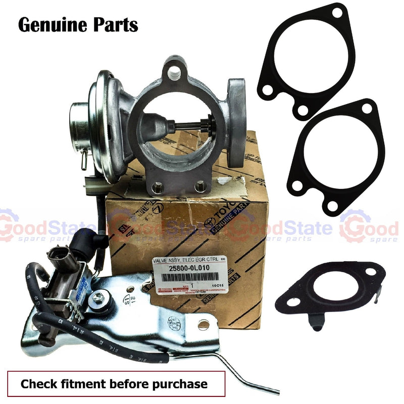 Toyota Hilux KUN26 KUN16 1KD 3.0 Diesel EGR Valve w
