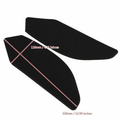 Suzuki GSX-S 1000 2 x Knee Pads Sticker Tank Side Protection (2014-2019)