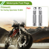 Harley Sportster XL883 Foot Pegs 2 x Front & Rear