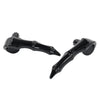 Harley Touring Bagger Black Saddlebag Skull Fingers Latch Handles (2014- )