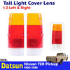 Tail Light Cover Lens Rear Lamp L+R Fits Nissan Datsun 720 Pickup 1980-85 D06