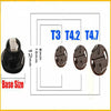 Pink T4.2 Wedge Panel Gauges 1SMD 1210 LED Light Bulb (Fits Various Years)