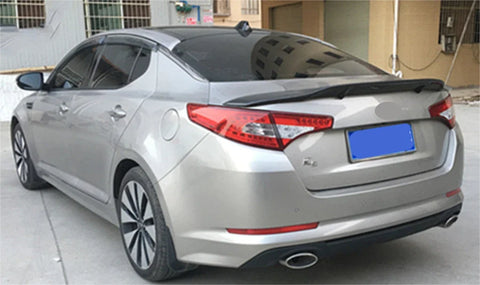 Kia K5 Optima Sedan Glossy Black R Style Rear Trunk Spoiler (2011-2013)