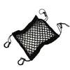 2 x Motorcycle Cargo Net Tool Accessory Car Hook Hold Bag Mesh Plastic Hooks