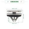 Jeep Grand Cherokee 25 x Trim Clips (2012-2021)