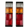 Pair Tail Lights Rear Lamp +Bulb Fits Isuzu ELF S250 Truck EBDE