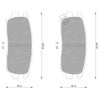 Mitsubishi Mirage CE 1.5L 4G15 Brembo Rear Disc Brake Pad Set (1996 - 2003)