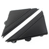 Fiat 500 Matte Black Door Mirror Flag Covers (2012-2019)