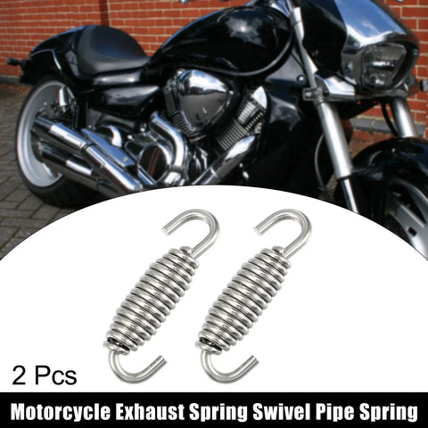 Motorcycle Exhaust Pipe Spring / 2 Pcs / Universal