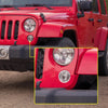 Jeep Wrangler 1 Pair Turn Signal Light Covers (2007-2018)