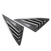 Audi Q3 F3 Sportback (2019-2024) Carbon Look Rear Window Louvers Cover