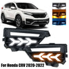 Honda CRV 2 x LED Driving Fog Light Turn Signal Lamps (2020-2022)