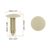 Toyota 40pcs Plastic Bolt Rivets Fastener Bumper Retainer Clips Beige