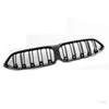 BMW G14 G15 G16 840i Gloss Black Dual Slats Front Kidney Bumper Grill (2024)