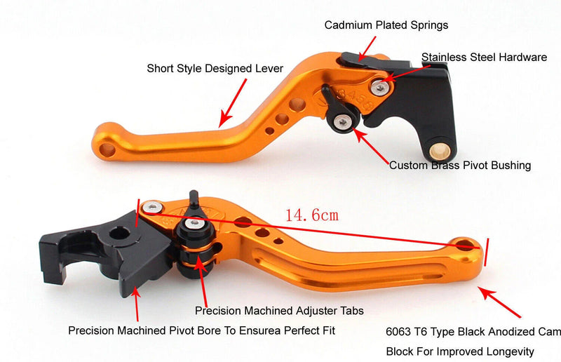 Ducati 999 749 1098 848 1198 / S / R Brake Clutch Lever (2003-2015)