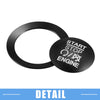 Jeep Compass Renegade Ignition Button Cover Decal (2017-2023)
