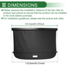 Peugeot 2008 (2013-2023) Black Cargo Cover