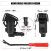 Jeep Liberty 5pcs Front Windshield Washer Nozzle Kit (2008-2012)
