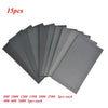 Wet/Dry Sandpaper 400/600/800/1000/1200/1500/2000/2500/3000 Grit Tools Supplies