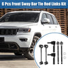 Jeep Commander 6 x Car Front Sway Bar Links Tie Rod Ends (2006-2010)