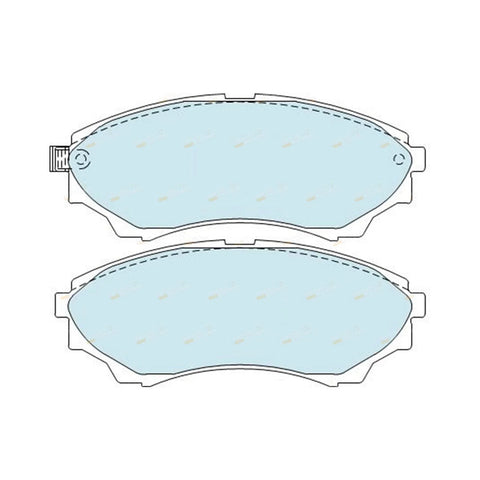 Mazda B4000 MJ 4.0L Front Disc Brake Pad Set (2005 - 2006)
