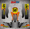 CRG Junior Kart - CREEP STYLE Custom KART ART Sticker Kit