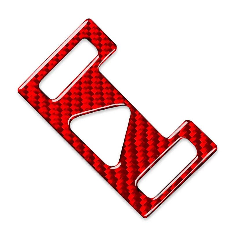 Kia K3 Forte (2019-2021) Carbon Fiber Red Mergency Light Button Frame Trim