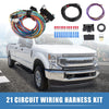 GM Chevy Ford Truck Universal 21 Circuit Wiring Harness Kit