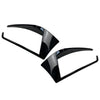 VW Golf Mk7.5 Black Rear Bumper Spoiler Fog Light Covers (2016-2019)