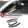 Honda Fit Sedan Side Window Vent Visors Window Deflectors (2007-2008)
