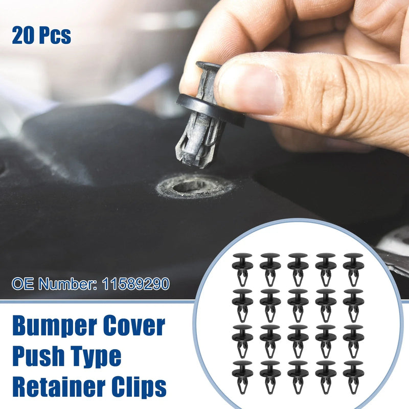 Buick Enclave 20x Car Bumper Cover Push Type Retainer Clips