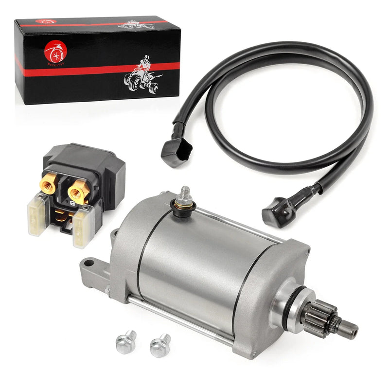 Yamaha Raptor 660 YFM660 2 x Starter Motor & Relay (2001–2005)