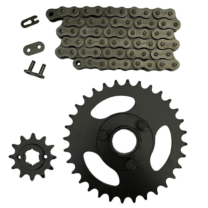 Polaris RZR 170 Drive Chain / 520x60 / 2 x 12/32 Sprockets (2009–2016)