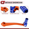 Bosuer 125 Orange Lever Folding Motorcycle Gear Shifter Lever 1 Pc