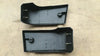 Toyota Hilux Pickup LN50 LN60 Front Bumper Ends 2 x Black (1984-1988)