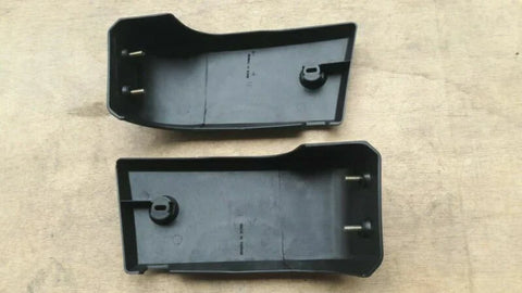 Toyota Hilux Pickup LN50 LN60 Front Bumper Ends 2 x Black (1984-1988)