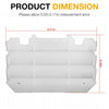Kawasaki KX125 KX250 Radiator Shrouds Guard Set (1997–2005)
