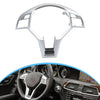 Mercedes-Benz C218 CLS Coupe Steering Wheel Trim Cover in Silver