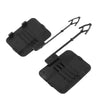 BMW X5 Black Pair Rear Left Right Bumper Tow Eye Hook Cap