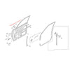 Nissan Datsun Sentra Sunny Sedan 1982-1986 Front Door Belt Moulding