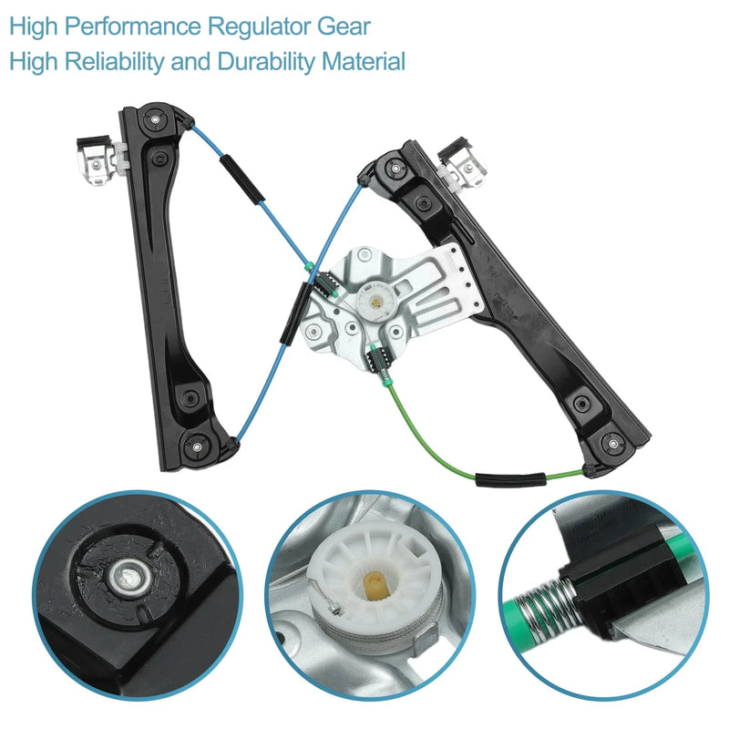 Chevrolet Volt Front Left Power Window Regulator Base 1.4L L4 (2010-2015)