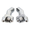 Harley Dyna Softail Road King 3.5" Chrome Pullback Handlebar Risers
