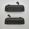 Mitsubishi Triton L200 MK Strada Black Outside Door Handle Outer Pair (1996-2006)