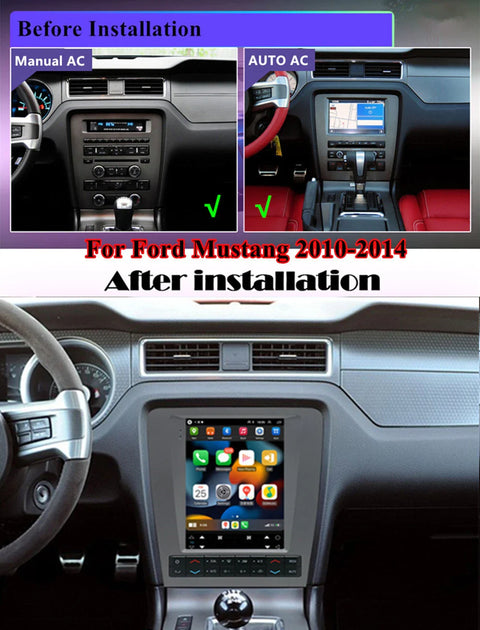 Ford Mustang 9.7" Android 13 Stereo Radio GPS Navigation (2010-2014)