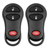 Dodge 2 x 3 Button Key Fob Remote Case Shell (2001-2005)