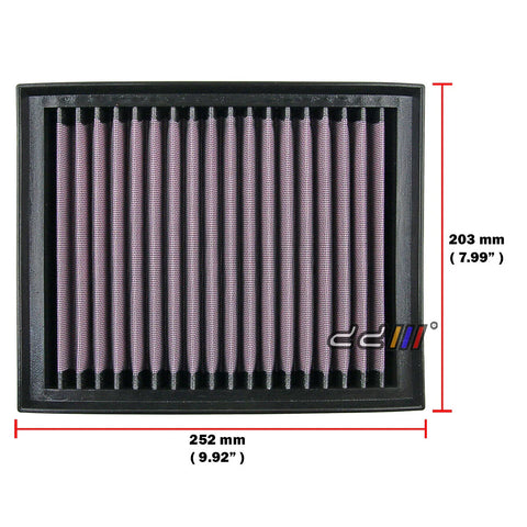 Nissan Navara NP300 D23 2.3L 2.5L High Flow Air Filter Kit (2015-ON)