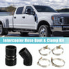 Ford F250 Super Duty 6.0L Diesel Car Hose Boot Set with T Bolt Clamp