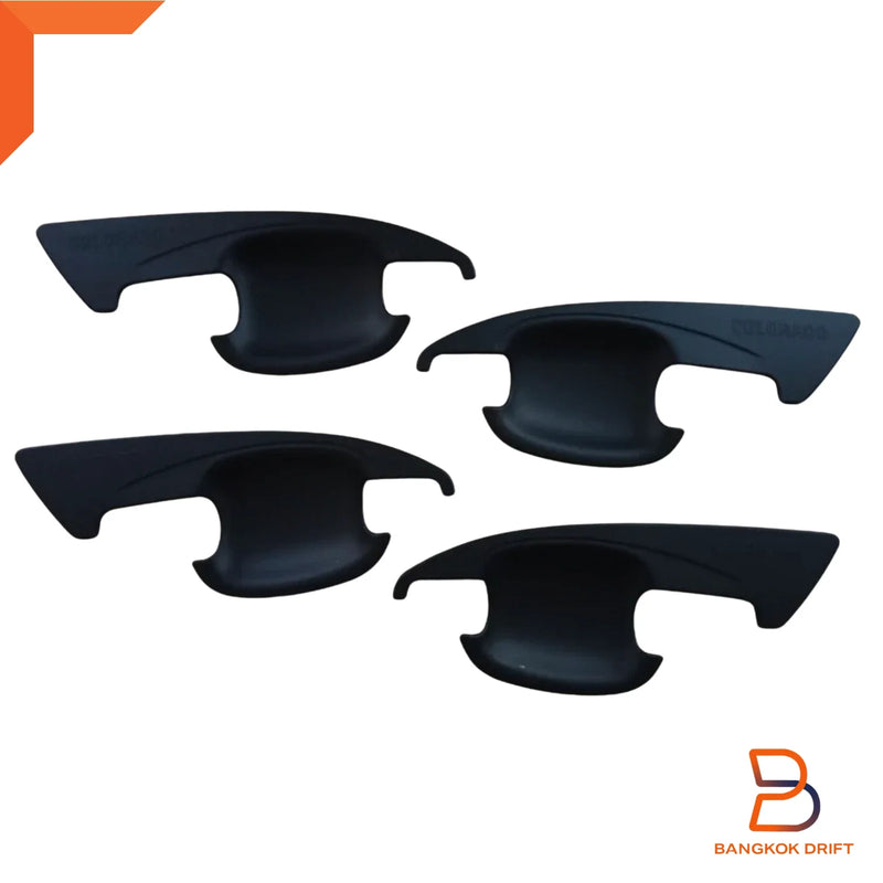 Holden Colorado Ute Matte Black Door Handle Cover Insert (2012-2023)